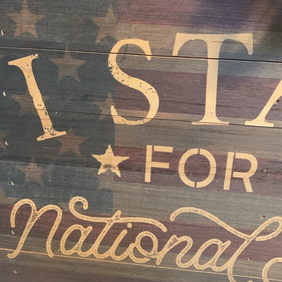 Patriotic Statement Sign - Picture 3 of 3